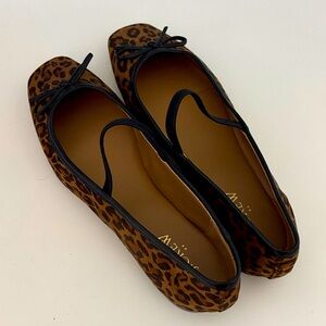 J.Crew 
Leopard Mary Jane flats